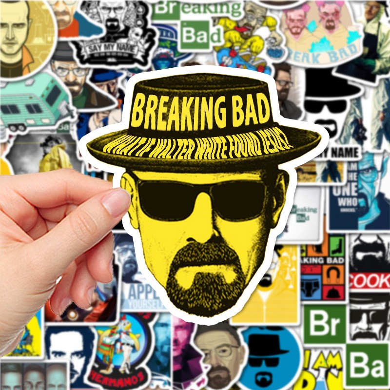 Laptop Accessories Cool - 50pcs TV Show Breaking Bad Stickers