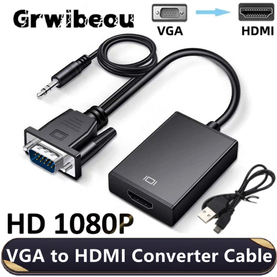 Hdmi Vga Adapter - HD 1080P VGA to HDMI Adapter