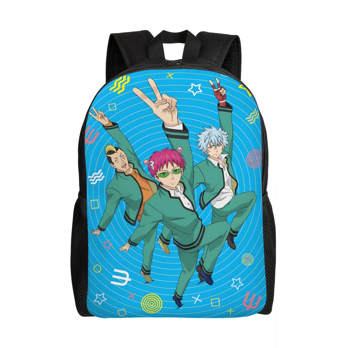 Laptop Accessories Bag For Men - Personalized S-Saikies K Manga Cute Travel
