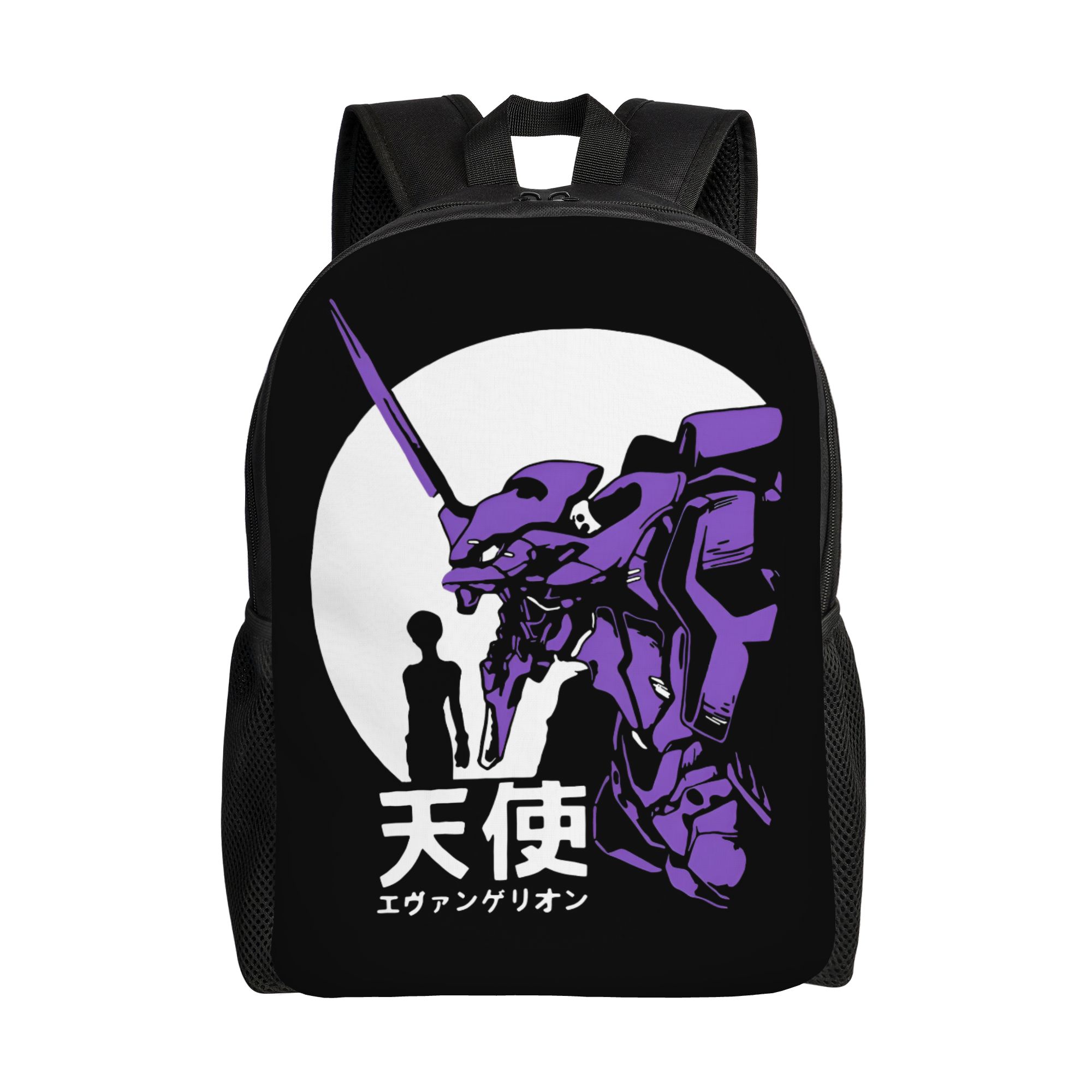 Laptop Accessories Bag For Men - 3D Print E-Evangelions Backpack Mecha Style