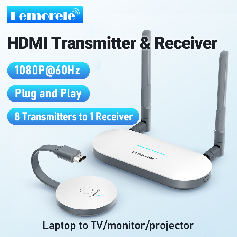 Hdmi Vga Adapter - Lemorele Wireless HDMI Video Transmitter &
