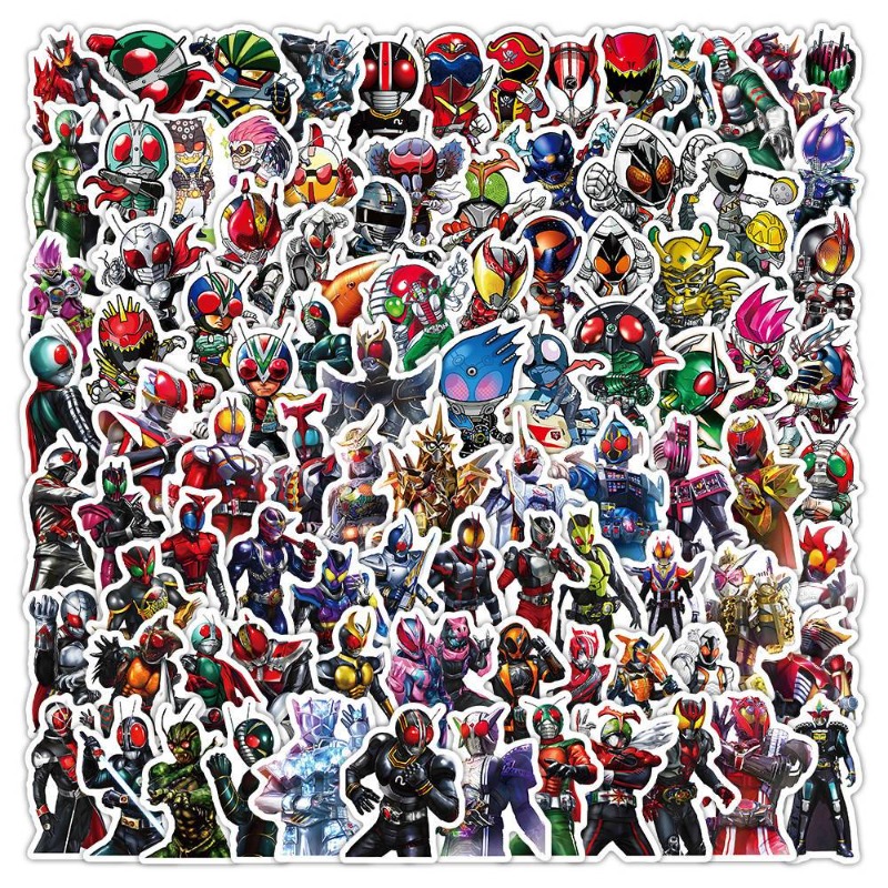 Laptop Original Accessories - 103Pcs Kamen Rider Ins Aesthetic Cute