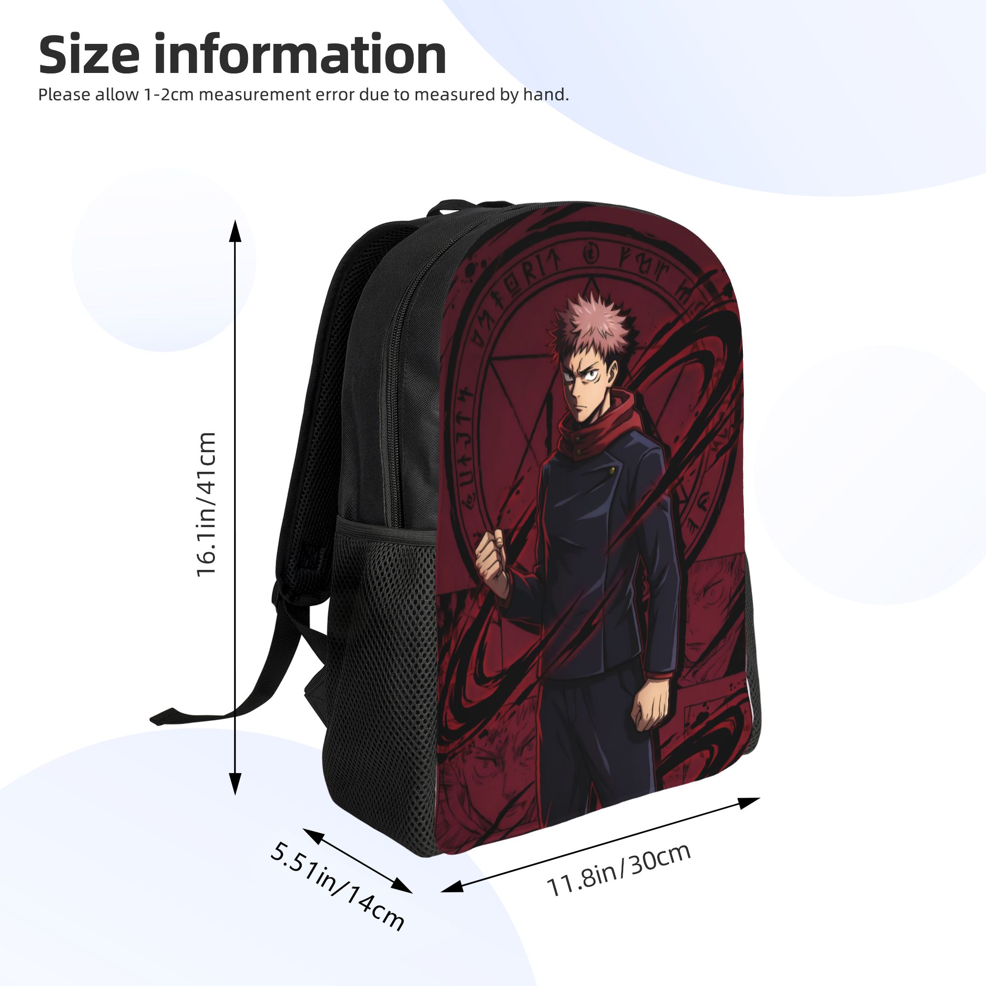 3D Print J-Jujutsus K-Kaisens  - đánh giá và giá Laptop Accessories Bag For Men