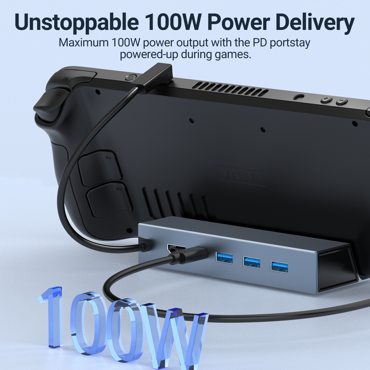 5 In 1 USB-C Game Hub Type-C C - đánh giá và giá Laptop Accessories Hub