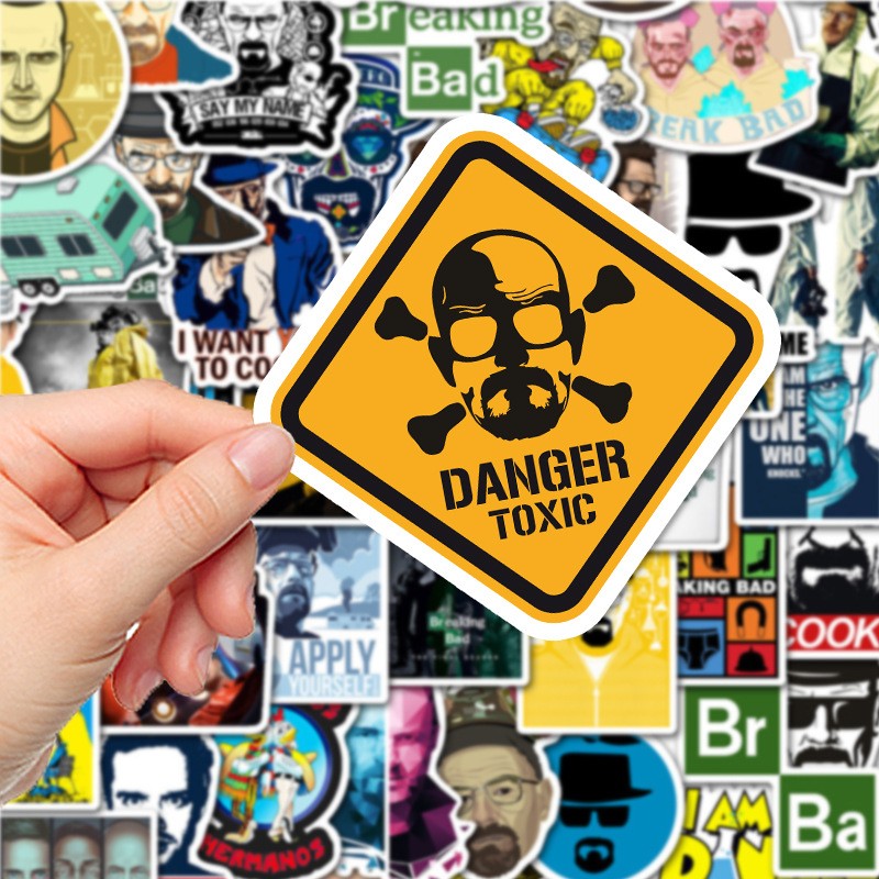 50pcs TV Show Breaking Bad Sti - đánh giá và giá Laptop Accessories Cool