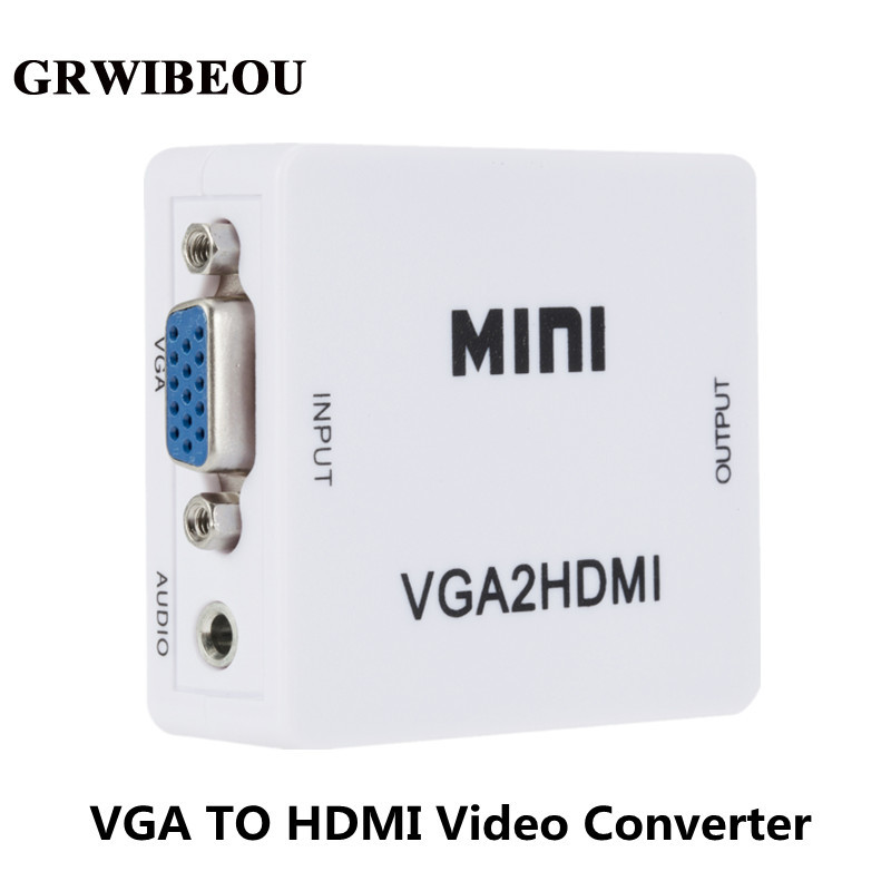 VGA To HDMI-Compatible Video A - đánh giá và giá Hdmi Vga Adapter