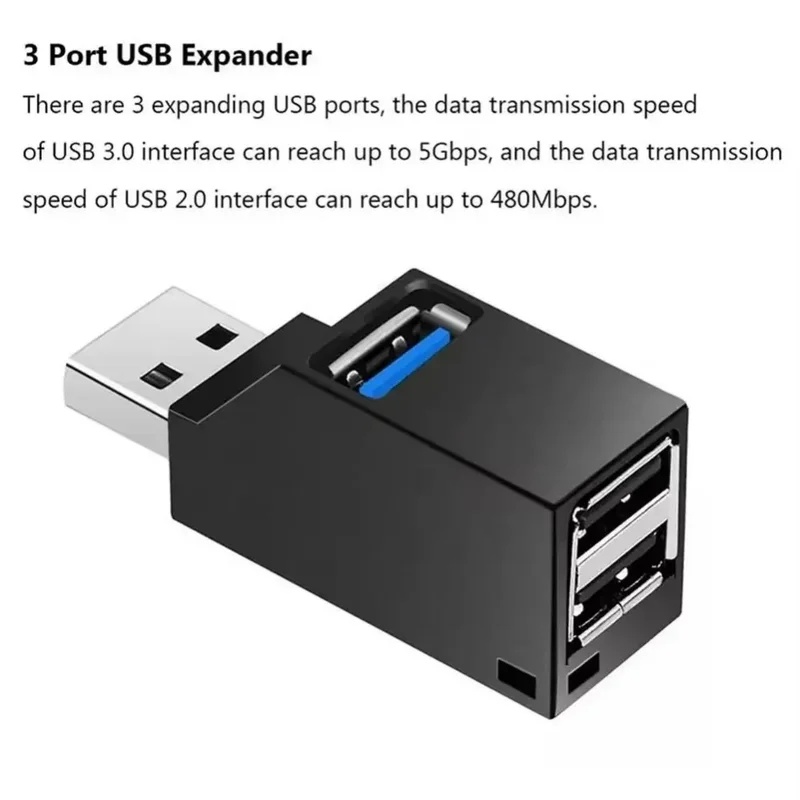 USB 3.0 2.0 Rotatable 3 Ports  - đánh giá và giá Laptop Accessories Hub