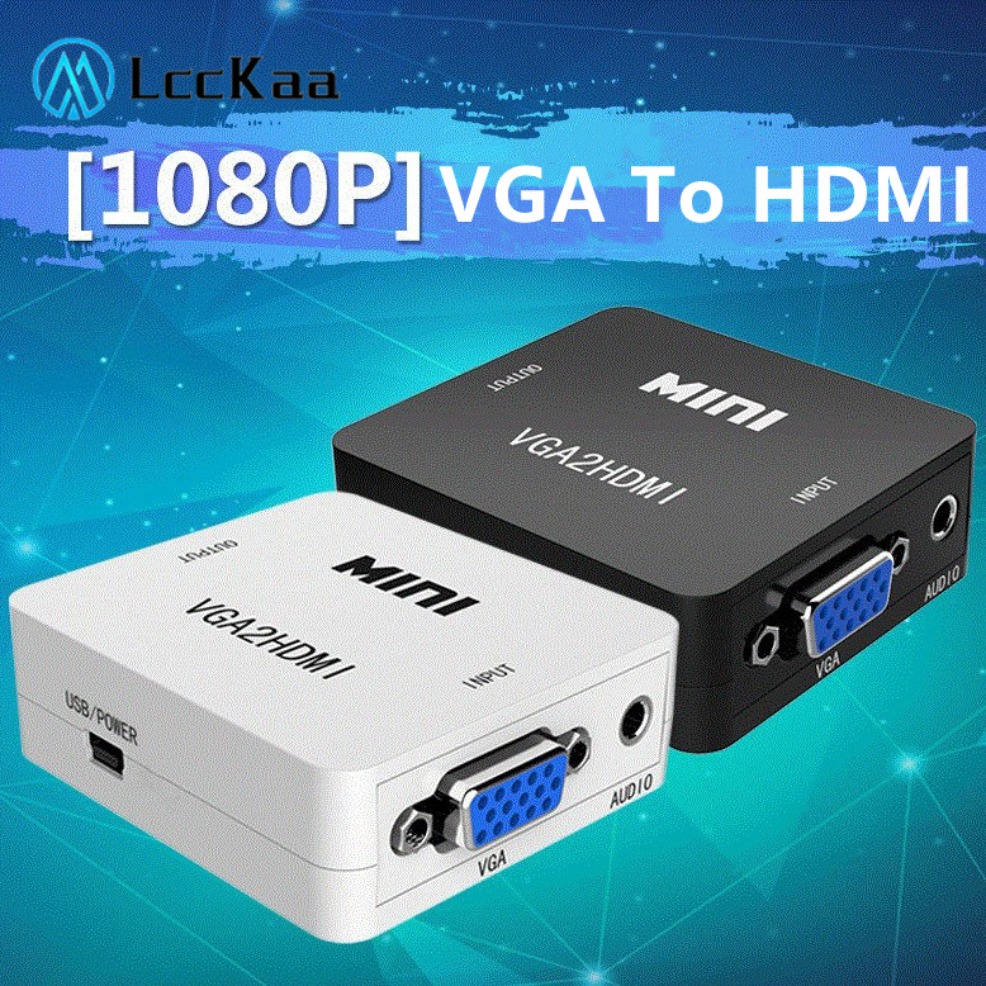 VGA to HDMI Converter Adapter  - đánh giá và giá Hdmi Vga Adapter