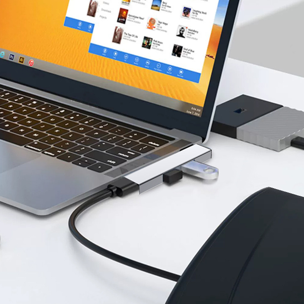 3 In 1 USB 3.0 HUB 3 Ports Mul - đánh giá và giá Laptop Accessories Hub