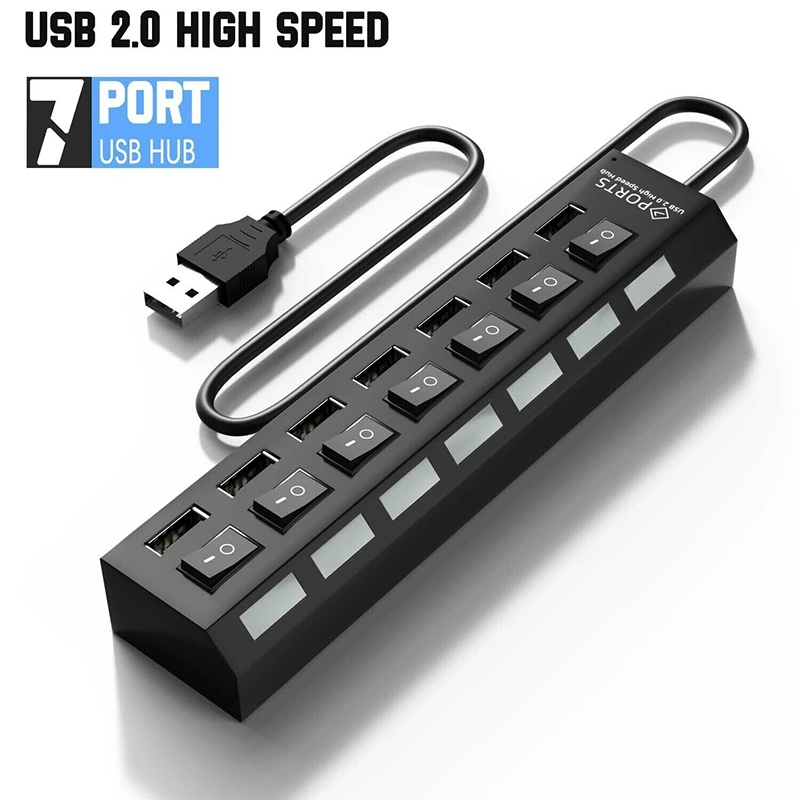 7 In 1 USB 3.0 Hub Multi USB S - đánh giá và giá Laptop Accessories Hub