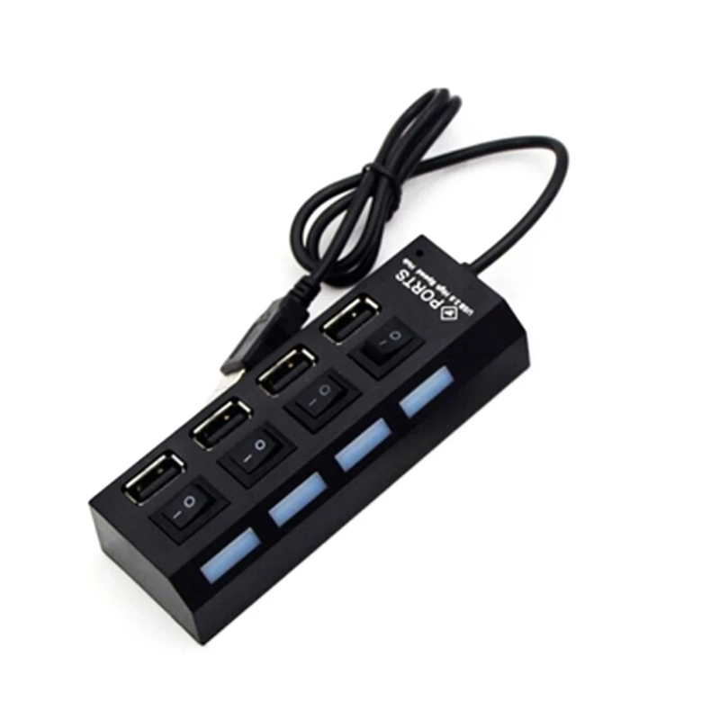4-Ports USB 2.0 Hub Extension  - đánh giá và giá Laptop Accessories Hub