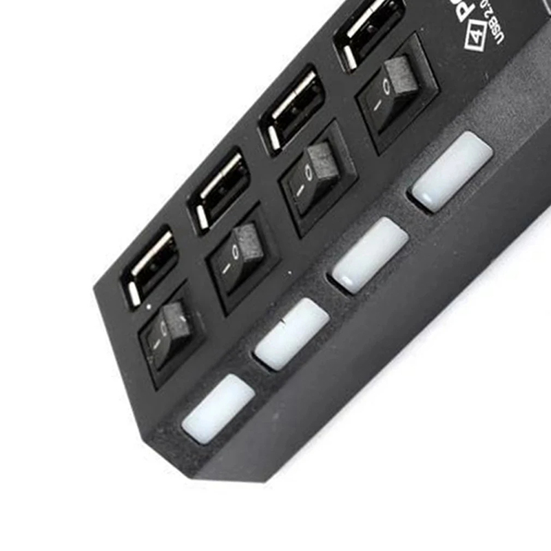 4-Ports USB 2.0 Hub Extension  - đánh giá và giá Laptop Accessories Hub