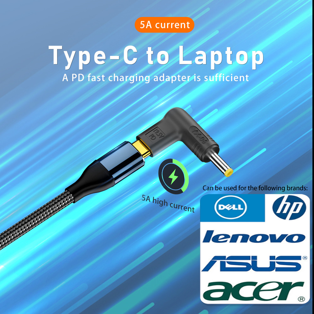 100W USB Type C to DC Fast Cha - đánh giá và giá Laptop Accessories Dell