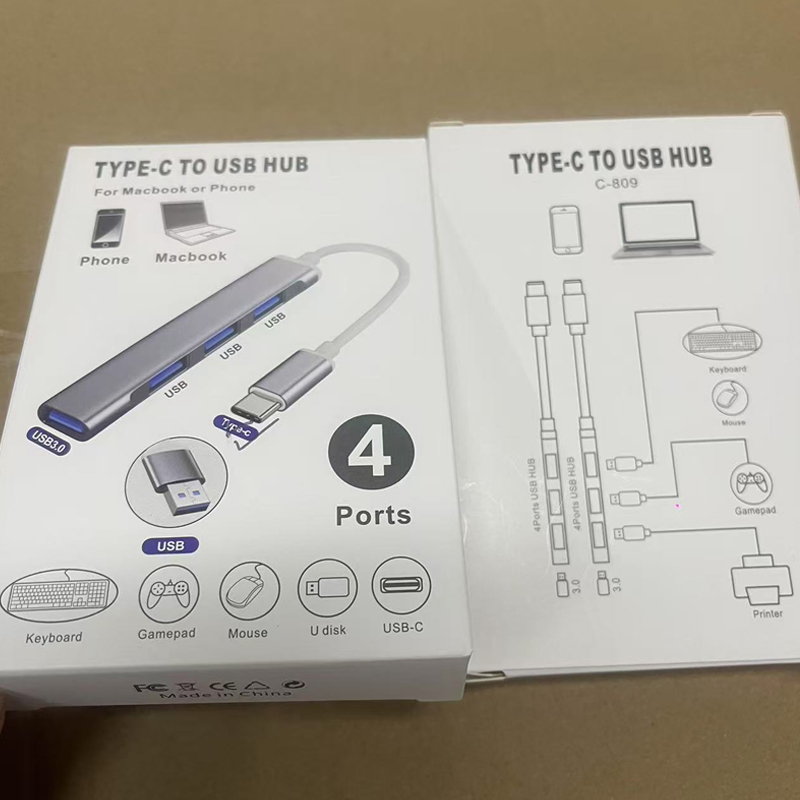 4 in 1 Aluminum Multi Splitter - đánh giá và giá Laptop Accessories Hub
