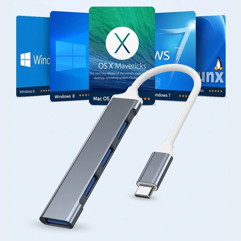 4 Ports Multi Splitter USB 3.0 - đánh giá và giá Laptop Accessories Hub