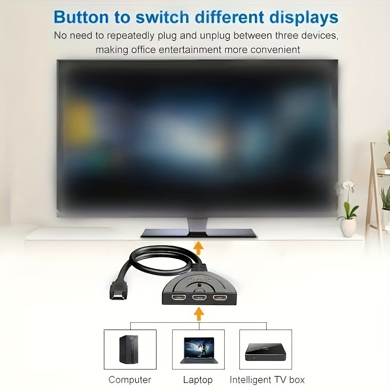 4K*2K 3 Port HDTV-compatible S - đánh giá và giá Laptop Accessories Hub