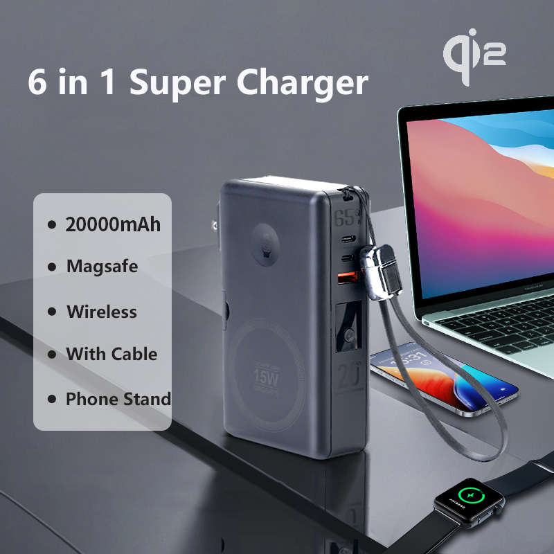 65W GaN USB C Charger Power Ba - đánh giá và giá Laptop External Accessories