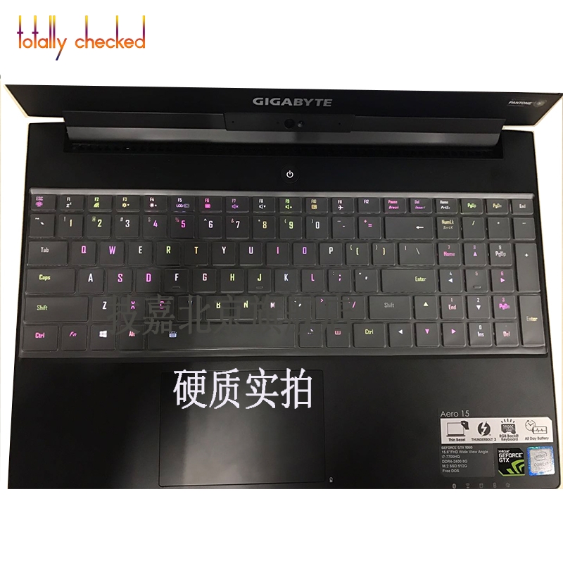 For  GIGABYTE AORUS 5 SE4 15.6 - đánh giá và giá Keyboard Cover Silicone