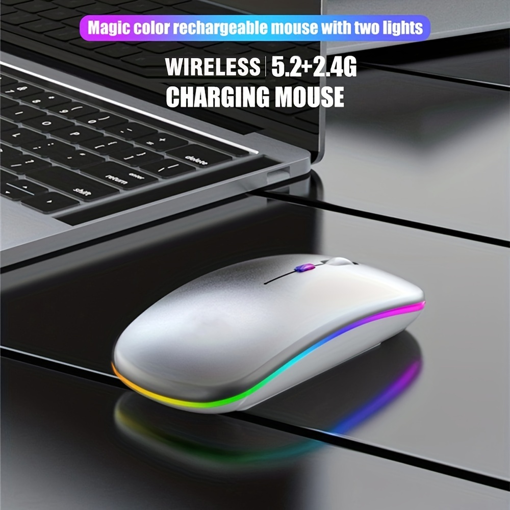 Wireless Bluetooth Mouse 2.4G  - đánh giá và giá Laptop External Accessories
