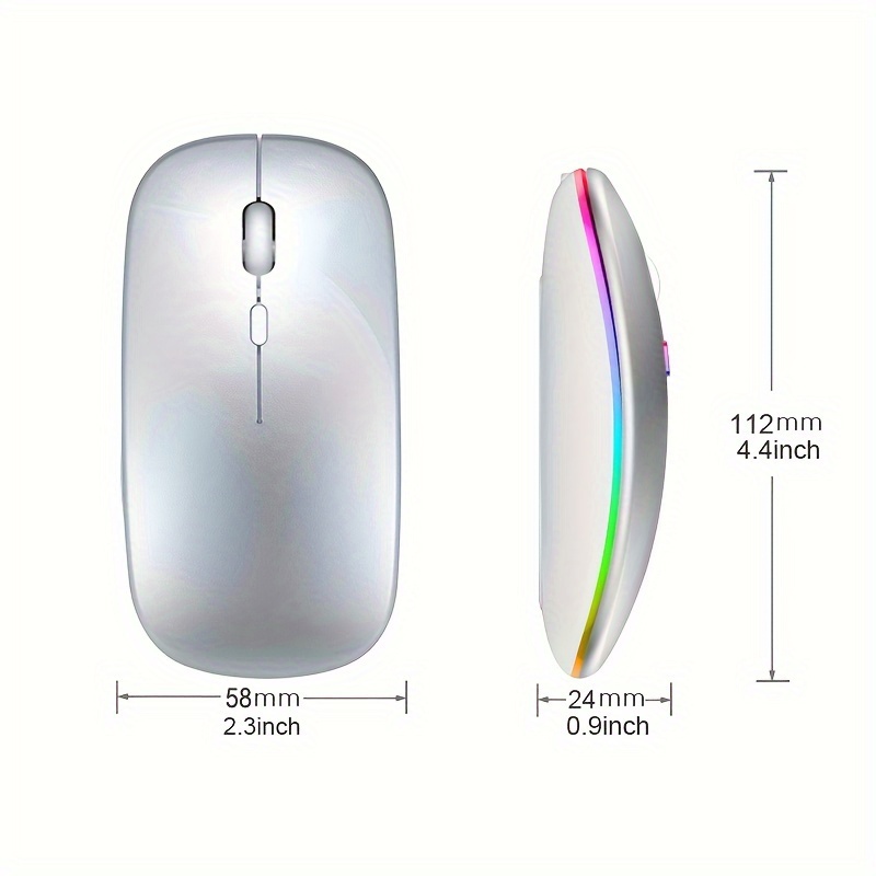 Wireless Bluetooth Mouse 2.4G  - đánh giá và giá Laptop External Accessories