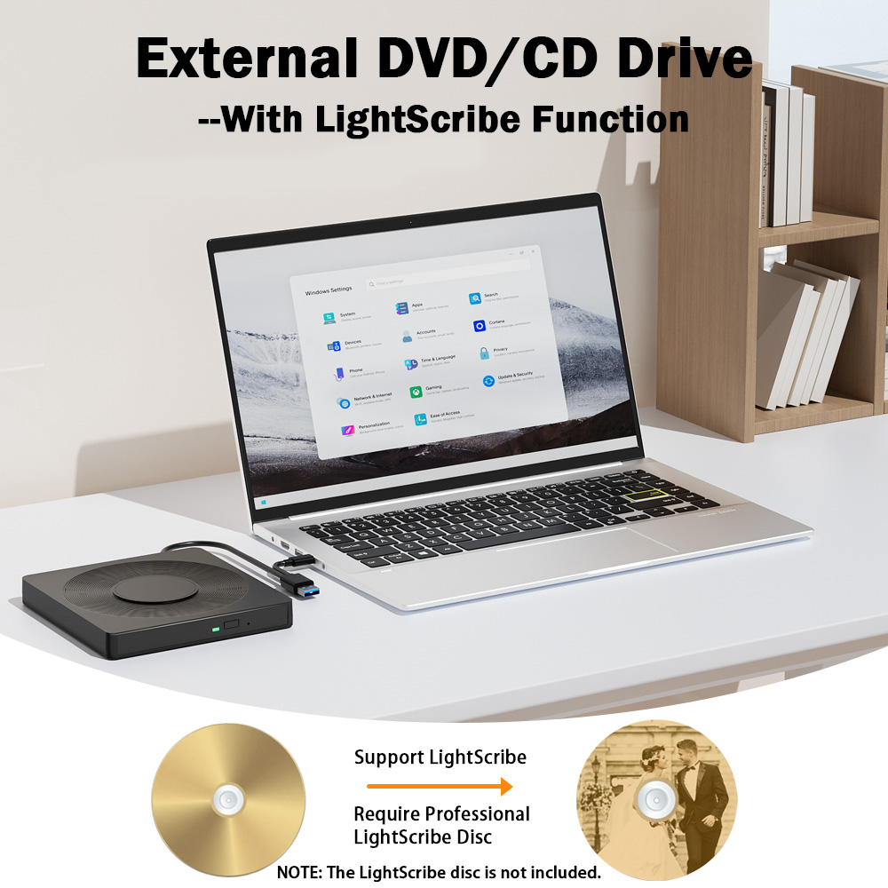 USB3.0 Type C CD DVD Recorder  - đánh giá và giá Laptop Accessories Distributor