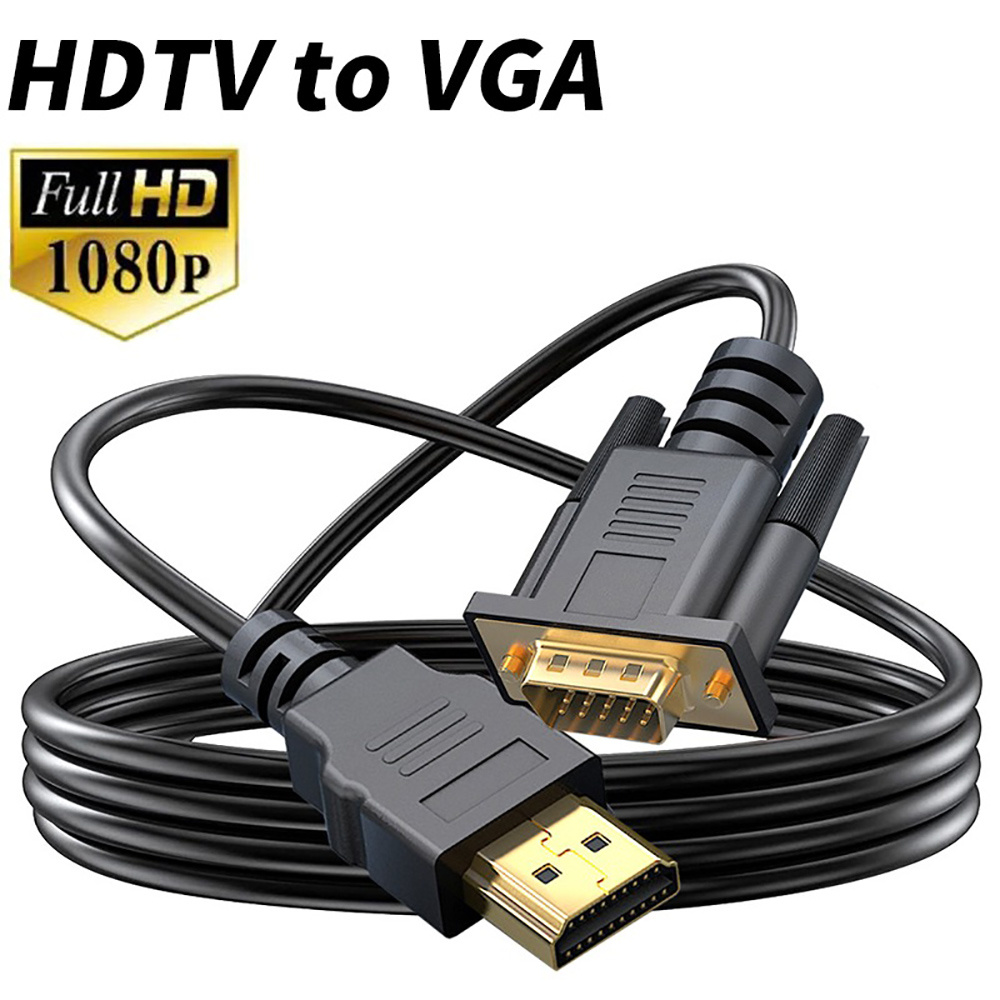 1.8M hdmi to VGA Cable 1080P H - đánh giá và giá Hdmi Vga Adapter