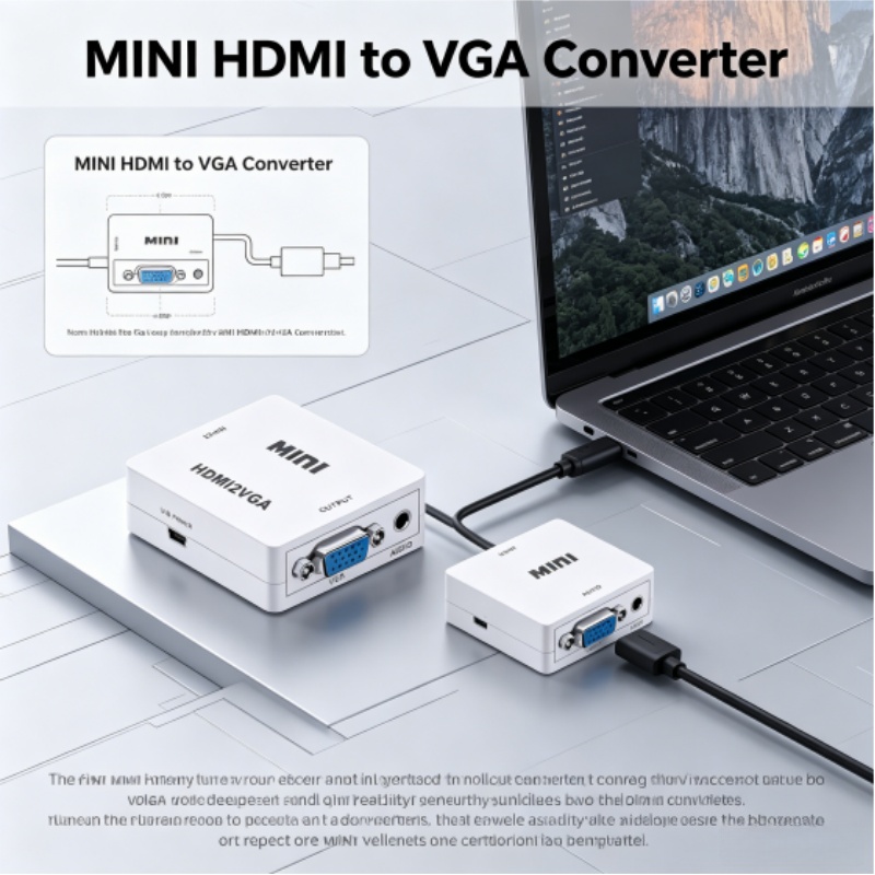 HDMI to VGA Converter with Aud - đánh giá và giá Hdmi Vga Adapter