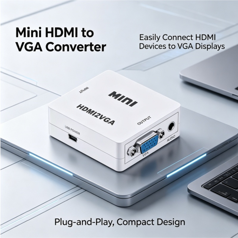 HDMI to VGA Converter with Aud - đánh giá và giá Hdmi Vga Adapter