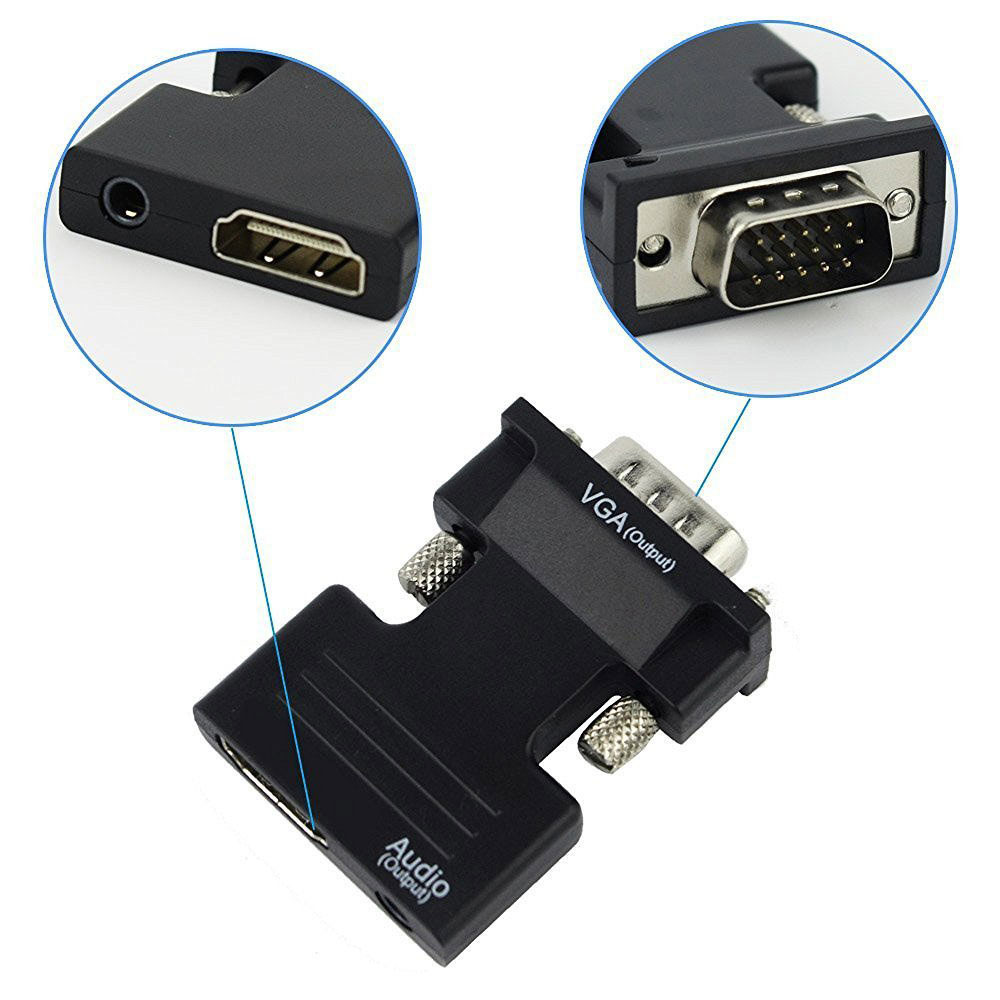 HDMI-compatible to VGA Convert - đánh giá và giá Hdmi Vga Adapter