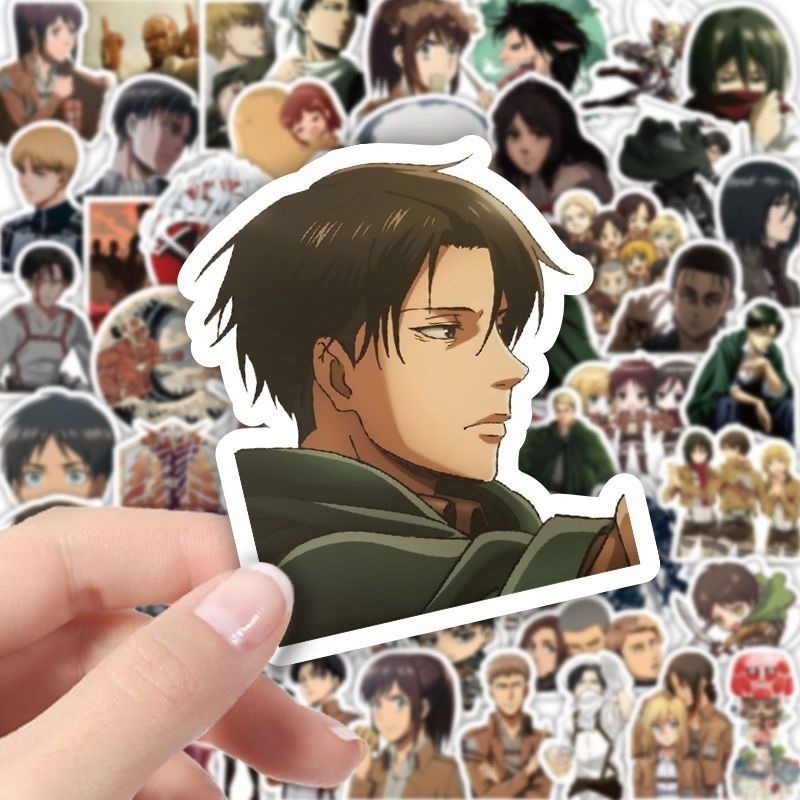 60Pcs Attack on Titan Anime St - đánh giá và giá Laptop Original Accessories