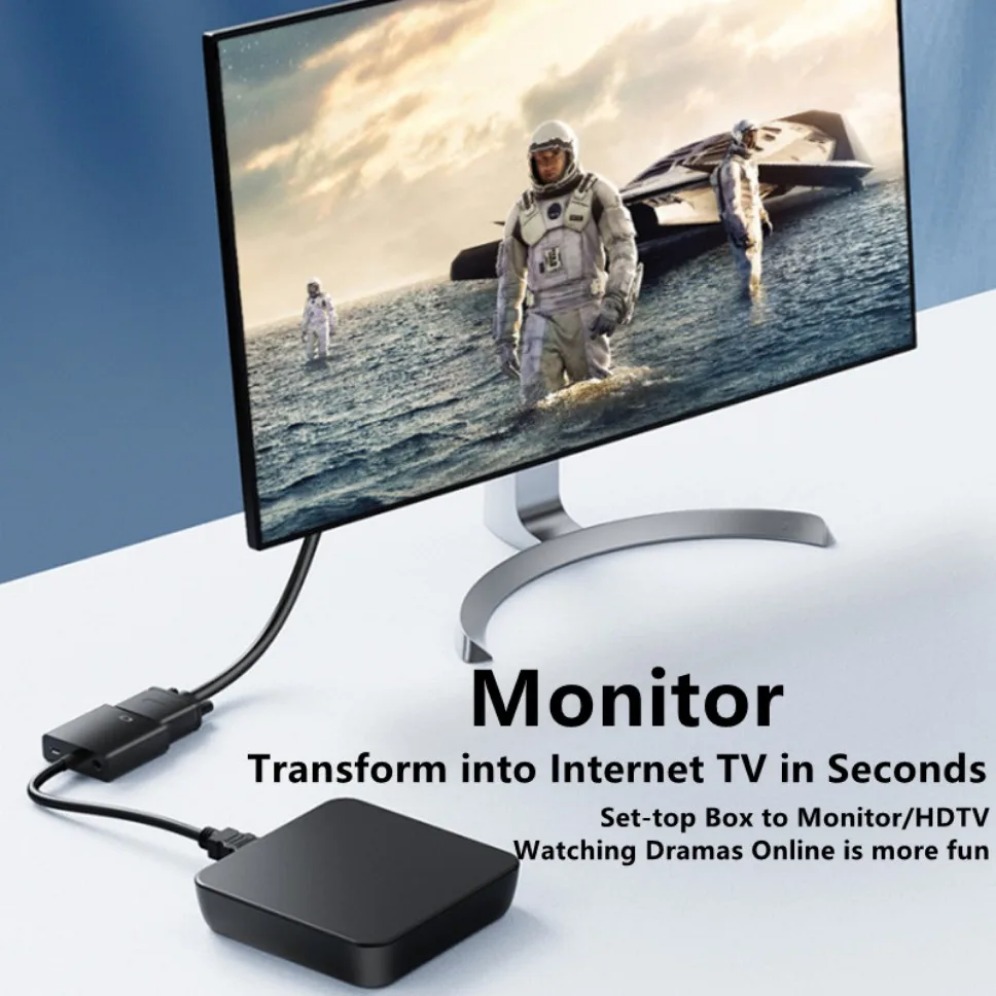 1080P HDMI-compatible to VGA A - đánh giá và giá Hdmi Vga Adapter