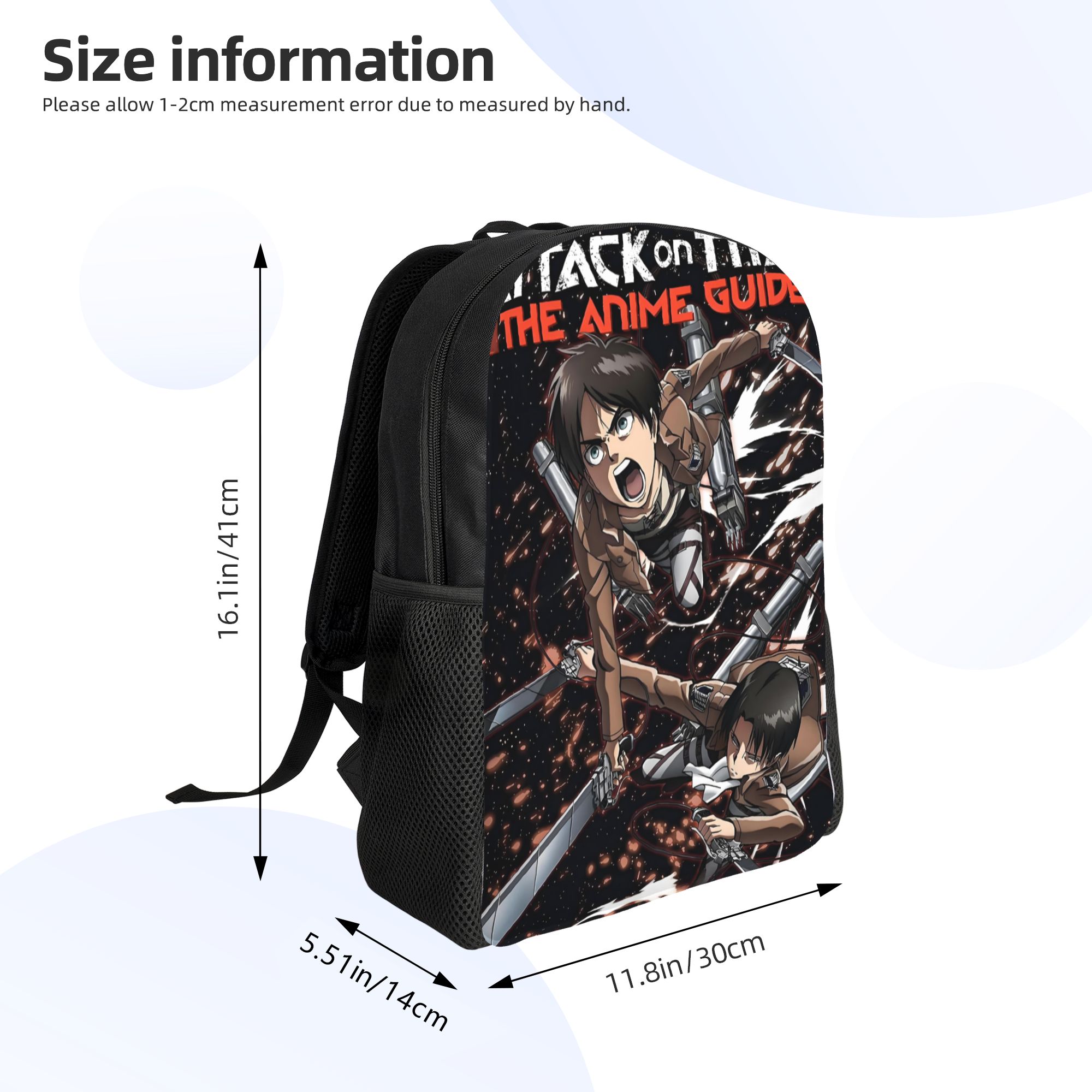 Attacks on Titans Travel Backp - đánh giá và giá Laptop Accessories Bag For Men