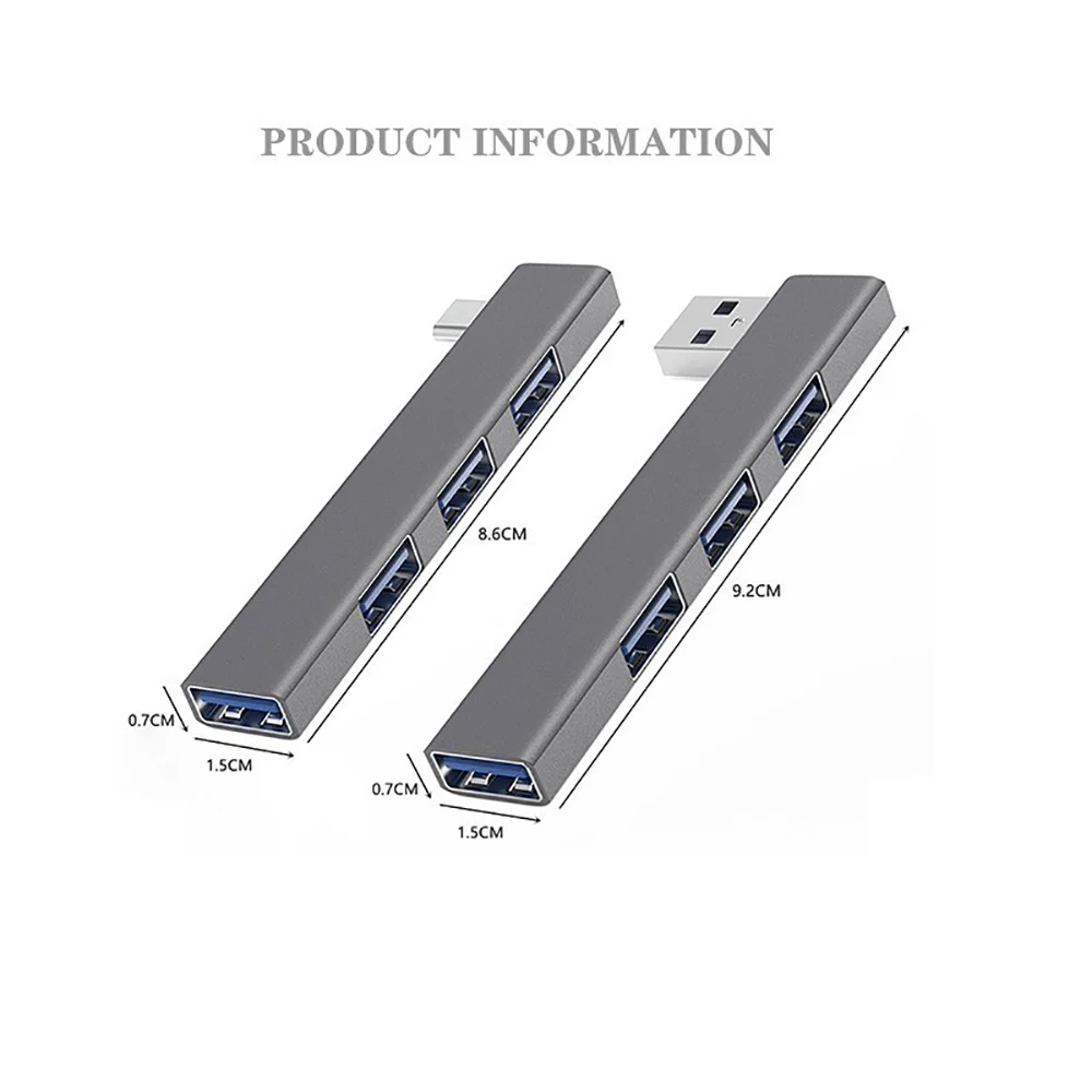 Multi USB Splitter OTG Adapter - đánh giá và giá Laptop Accessories Hub