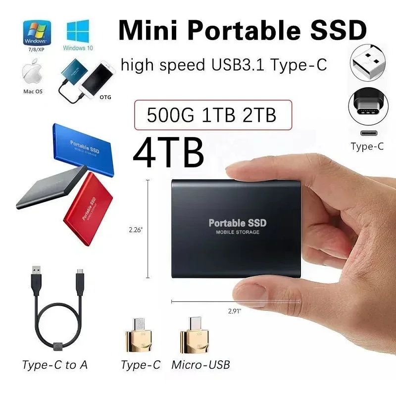 New Portable External SSD High - đánh giá và giá Laptop External Accessories