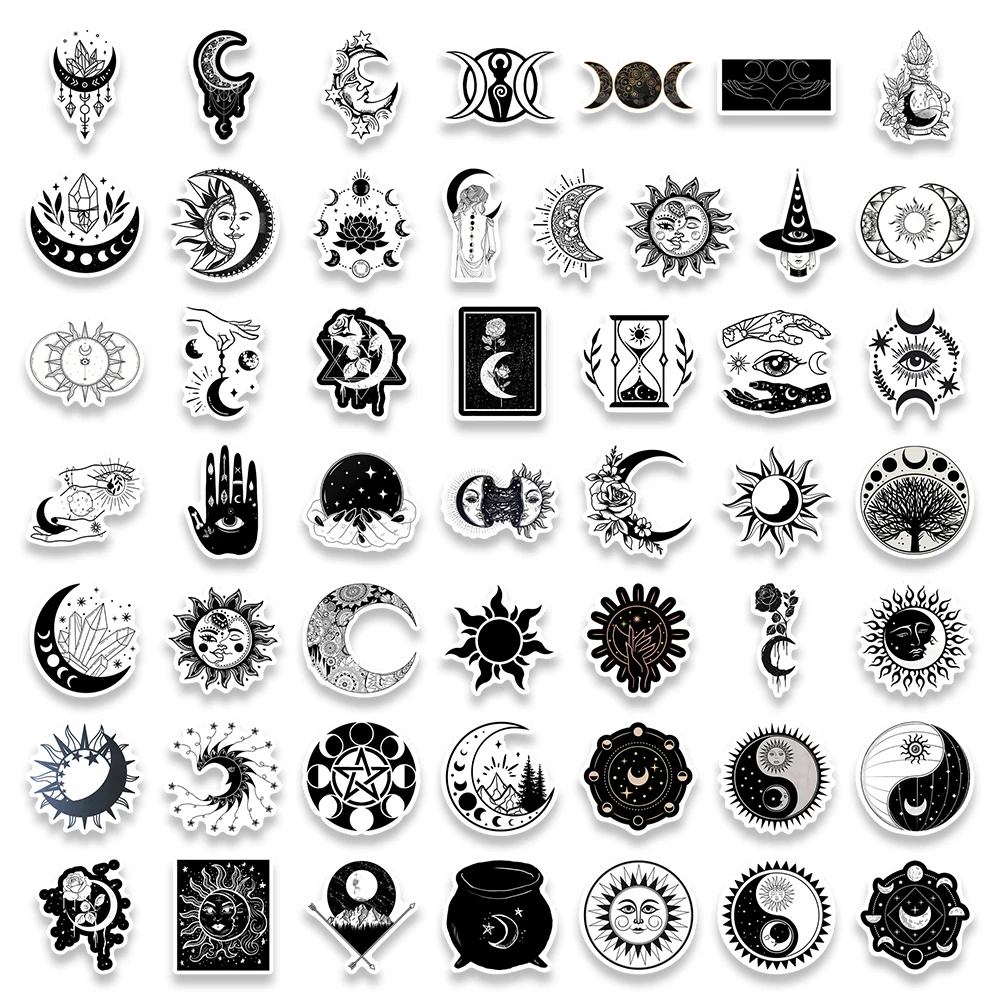 Cool Gothic Moon Aesthetic Sti - đánh giá và giá Laptop Accessories Cool