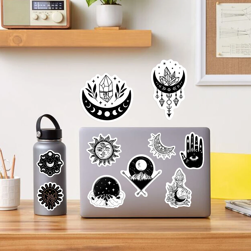 Cool Gothic Moon Aesthetic Sti - đánh giá và giá Laptop Accessories Cool