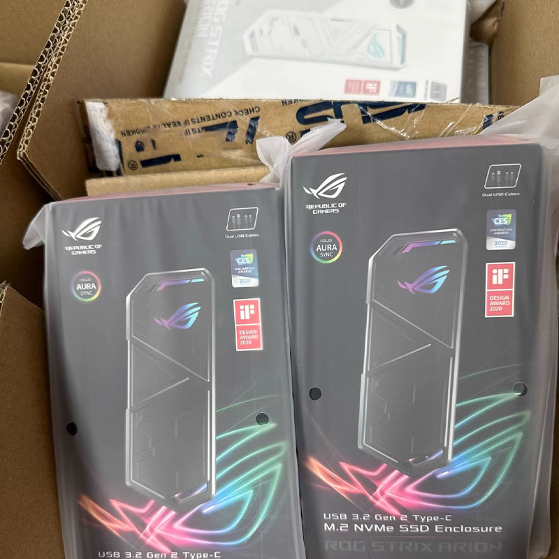 Rog Strix Arion S500 Portable  - đánh giá và giá Laptop External Accessories