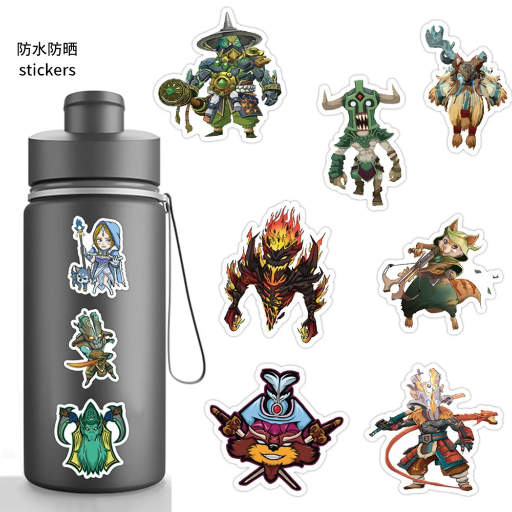 10/50Pcs Dota 2 Game Funny Car - đánh giá và giá Laptop Accessories Cool