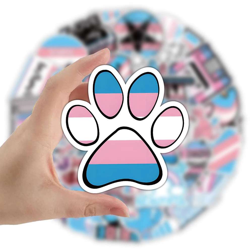 10/30/50pcs Transgender Pride  - đánh giá và giá Laptop Accessories Cool