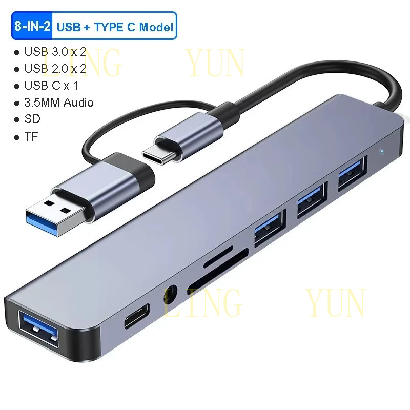 Z  11 Ports USB C HUB Docking  - đánh giá và giá Hdmi Vga Adapter
