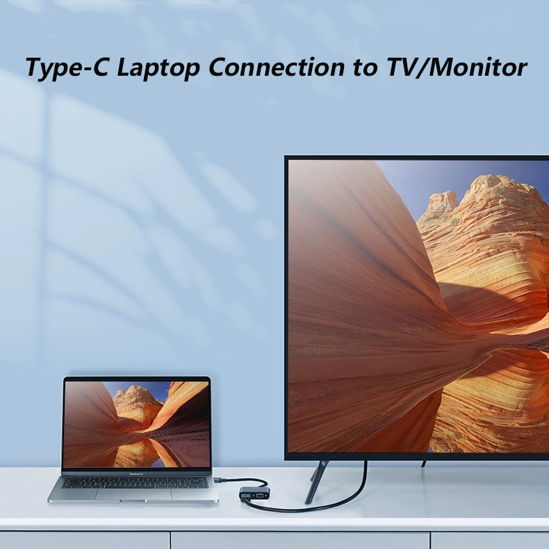 UGREEN USB C Hub Type-C to HDM - đánh giá và giá Hdmi Vga Adapter