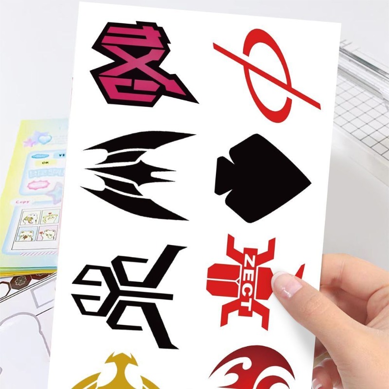 60 Sheets Kamen Rider Logo Sti - đánh giá và giá Laptop Original Accessories